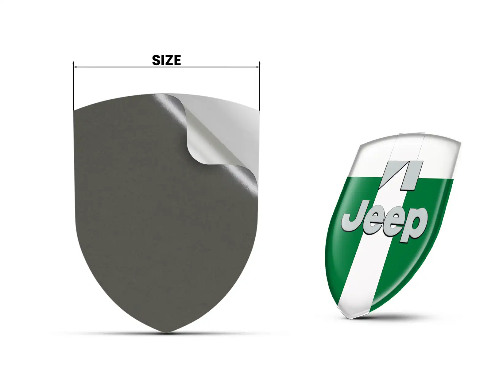 Jeep Logo Als Aufkleber Pro Max Stilvoll Robust Design